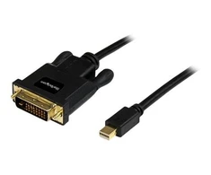 Kabelis StarTech Rodyti Port mini - DVI- D 3m Juodas (MDP2DIMM10B)