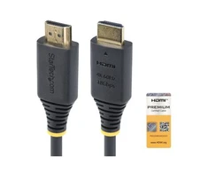 Kabelis StarTech HDMI - HDMI 0.5m juoda (HDMI2-CABLE-4K60-50C)