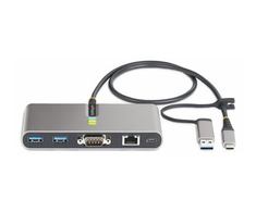 „StarTech“ USB-C/USB-A HUB – GBE – RS232/A HUB GB ETHERNETO RS232 SERIJA