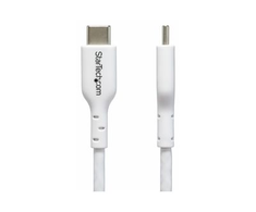 „StarTech Baltas“ USB-C įkrovimo laidas, 2 m, 60 W, maitinimo šaltinis, M/M, Type-C