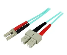 StarTech Fiber Patchcord, 50 / 125, LC- SC, Žalias (A50FBLCSC2)