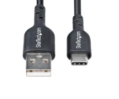 „StarTech“ 1 m USB-A į USB-C kabelė, juoda/laidas, USB 2.0 duomenų perdavimas