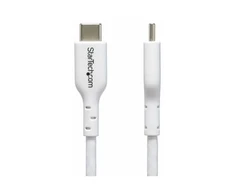StarTech 3M Baltas USB-C Įkrovimo kabelis/60W MAITINIMO TIEKIMAS M/M TYPE-C