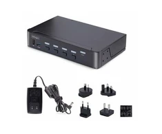 Jungiklis StarTech D86A2-4-PORT-8K-KVM