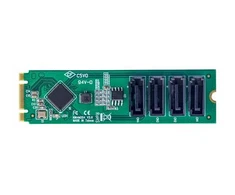 StarTech 4-PORT M.2 Į SATA ADAPTERĮ / M.2 PCIE 3.0 IKI SATA IŠPLĖTIMO C