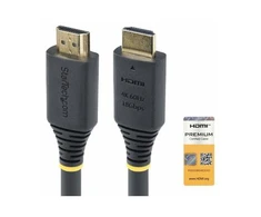 „StarTech“ 5 m aukščiausios kokybės sertifikuotas HDMI kabelis / HDMI laidas / 4K 60Hz / HDR10 / ARC