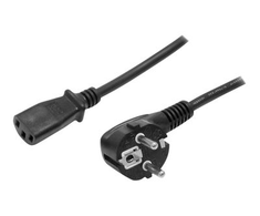StarTech 3M (10FT) KOMPIUTERIO MAITINIMO LAIDAS / EU SCHUCKO TO C13 18AWG