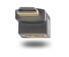 StarTech.com HDMI 2.0 adapteris žemyn kampu, 90 laipsnių HDMI prievado išsaugojimas, M/F - didelės spartos - HDMI adapteris - HDMI kištukas į HDMI kištuką, pasuktas į viršų - juodas - palaiko 4K 60 Hz, dvikryptis, pasyvus