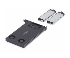 StarTech DUAL M.2 NVME SSD TO PCIE X8 - REMOVABLE MOBILE RACK/BACKPLANE