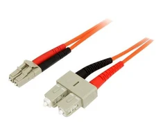 StarTech LC-SC šviesolaidinis laidas, daugiamodis, 50 / 125, dvipusis, 2m (50FIBLCSC2)