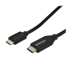 StarTech USB-C į MicroUSB laidas juodas