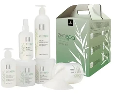 Starter Kit Set Jessica: ZenSpa Revive Vulkaninio pemzos pėdų šveitiklis, 435 g + ZenSpa Restore Alavijų odelių šalinimo gelis, 251 ml + ZenSpa Intense Vitamin E drėkinamasis pėdų kremas, 425 g + ZenSpa Awaken raminanti pėdų vonios druska, 453 g + ZenSpa R