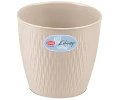 Stefanplast Flower pot Liberty Ø25x23cm baltas
