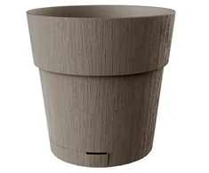 Stefanplast Flower pot with tray Ethica Ø30x29cm ruda