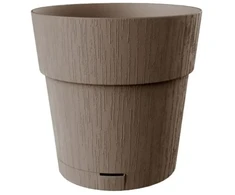 Stefanplast Flower pot with tray Ethica Ø40x39cm ruda
