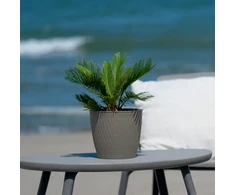 Stefanplast Flowerpot Liberty Ø25x23cm pilkas