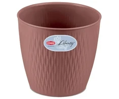 Stefanplast Flowerpot Liberty Ø25x23cm ruda