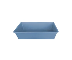 Stefanplast Kačių kraiko dėžė kačių kraiko padėklas 2 50x35x12cm mėlynas