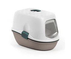 Zolux Toilet FUBA su tinklu 39x59x43 cm sp. rusvai žalia (590017TAU)