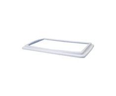 Stefanplast Kraštelis kačių kraiko dėžutei Kačių kraiko padėklas 2 50x35cm baltas
