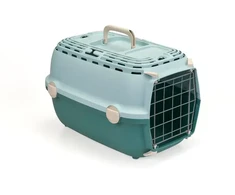 Stefanplast Transport cage Horizon 1 with metal door 48x32x30cm light žalias/žalias