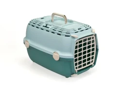 Stefanplast Transport cage Horizon 1 with plastikas door 48x32x30cm light žalias/žalias