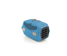Stefanplast Transportavimo narvas Gulliver 1 su metalinėmis durelėmis 48x32x31cm mėlynas