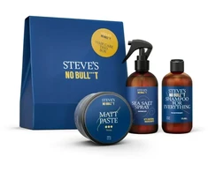 Steves No Bullt Steve's plaukų priežiūros priemonių trio dėžutė dovanų rinkinys