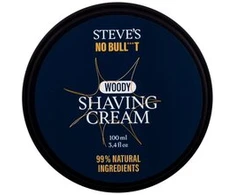 Steve´s No Bull***t Woody Shaving Kreminis Shaving Kreminis vyrams, 100 ml
