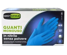 Style Nitrile disposable pirštinės 100 pcs mėlynas M size 24x9,5x0,05cm