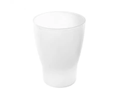 Aptel GIOSTYLE Stiklas Ø7,8x10,5cm Trippy balta