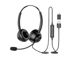 su laidu ausinės su mikrofonu New Bee H368