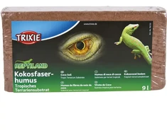 Terariumo substratas: Trixie Kokoso dirvožemis, substratas, presuotas, išgaunama 9 l.