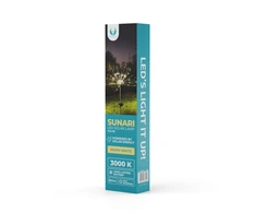 Telforceone SUNARI saulės lempa LED FLS-90 saulės fejerverkai 3000K 600mAh Li-Ion Forever Light