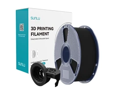 Sunlu PETG High-Speed Matte Filament (Juodas)