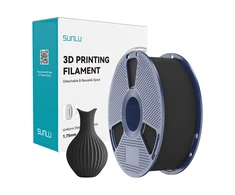 Sunlu PLA Classic Juodas Filament 1.75mm 1KG