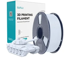 Sunlu PLA+ High-Speed Baltas Filament