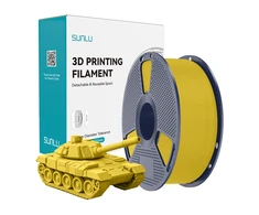 Sunlu PLA+ High-Speed Geltona Filament