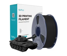 Sunlu PLA+ High-Speed Juodas Filament