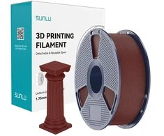 Sunlu PLA High-Speed Marble Filament (brick red)