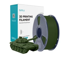 Sunlu PLA+ High-Speed Olive Filament