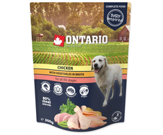 Ontario Vištiena su Daržovėmis sultinyje 300g