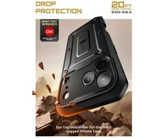 Dėklas SUPCASE UB PRO IPHONE 17 PRO MAX Juoda