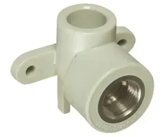 Supratherm Alkūnė PP-R 25x1/2F su sieniniu tvirtinimu