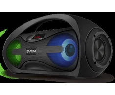Garsiakalbis SVEN PS-425, juodas (12W, Bluetooth, FM, USB, Micro SD, LED-ekranas, 1500mA*h); SV-019624