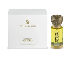 Swiss Arabian Šveicarijos arabiškasis Shaghaf Oud Tonka kvapusis aliejus 12 ml (unisex)