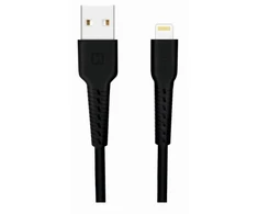Swissten USB - Lightning 1.0m juoda