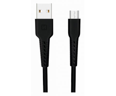 Swissten USB - mikro USB 1.0m juoda