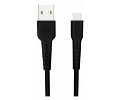 Swissten USB - USB-C 1.0m juoda