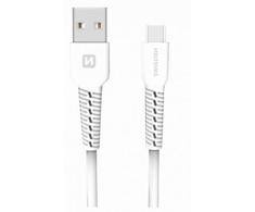 Swissten USB - USB-C 1.0m balta